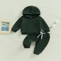 IZhansean Toddler Baby Boys Djevojke Sportska Odjeća Postavlja Duge Rukave Dukserica Pulover Top+Odjeća