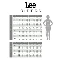 Lee Riders ženske plus veličine oblik iluzije Dugi rukav srce tunika