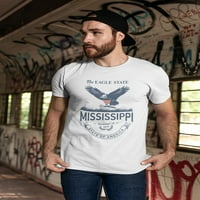 The Eagle State Mississippi majica - Mumbine, muški 4x veliki