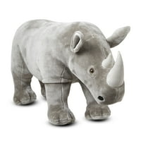 Melissa & Doug divovski Rhinoceros - Životni nabijena životinja