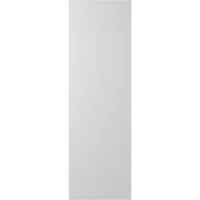 Ekena Millwork 18 W 26 H True Fit PVC Jednostruka ploča Herringbone modernog stila fiksne kapke za montiranje, Hailstorm siva