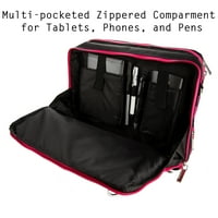 Vodootporni najlonski Kabriolet ruksak i torba za nošenje preko ramena sa više pretinaca za laptopove serije Dell XPS Inspiron Chromebook Latitude