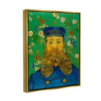Portret Josepha Roulin Van Gogh Botanical i cvjetno slikanje Metalno zlatno zlatno uokvireno umjetnost