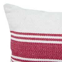 3R studiji u 14 Rustikalni seoski kuća moderne crvene bijele pruge pamučni jastuci za bacanje