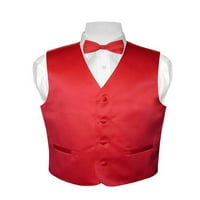 Haljina vez i luk kravata Čvrsta crvena boja luk kravate veličine 14