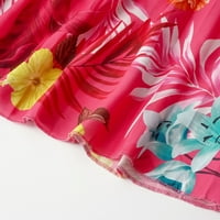 Cvjetni Štampani Pojas Za Suknju Na Plaži Decor Midi Haljina Za Zabavu Dnevna Odjeća