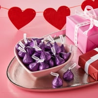 Hershey's poljupci posebni tamno slatki slatki čokoladni bomboni, pojedinačno omotani, 4. oz torba