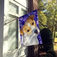Caroline's blaga SS8740-Zastava-roditelj Jack Russell Terrier Flag, Multicolor