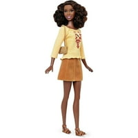 Barbie Fashista visoka afroamerička lutka Barbie sa dodatnim odjećima
