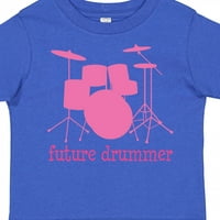 Inktastic Budućnost Bubnjar Djevojke Poklon Za Malu Djecu Dijete Djevojka T-Shirt