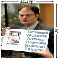Ured-Dwight Schrute-Karakteristike Zidni Poster, 22.375 34