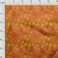oneOone viskozni dres narandžasta tkanina Batik šivaći materijal Print Fabric by the Yard Wide-OQ