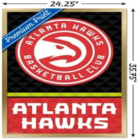 Atlanta Hawks-Logo Zidni Poster, 22.375 34