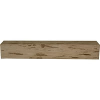 Ekena Millwork 8H 10 D 48 W Pecky Cypress Fau Kamin Od Drveta, Prirodna Medena Rosa