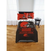 Cleveland Browns Monument Twin & Full Commforter Set, svaki