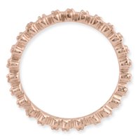 Sterling srebrni dijamantski ružičasti prsten