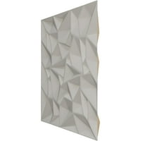 Ekena Millwork 5 8 W 5 8 h Leto EnduraWall dekorativna 3d zidna ploča, UltraCover Satin Smokey bež