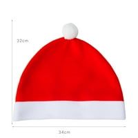 Naierhg božićno naslon za glavu Santa Claus Hat Višenamjenski ukrasni ukras naslona za naslon Xmas Cap