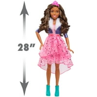 Barbie Best Fashion Friend Princess Adventure Lutka, smeđa kosa, dječje igračke za uzdržane, poklone i