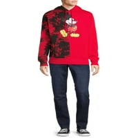 Disney Muška oprana Mickey Simple grafička dukserica s puloverom, veličine s-3X