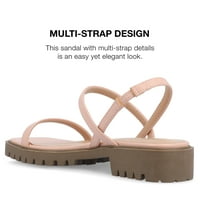 Kolekcija Journee Žene Nylah Slim Platform Sling Sandals