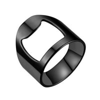 Do 50% popusta, DVKPTBK prstenovi za prsten za boce Creative Svestrani prsten za prstenje od nehrđajućeg čelika za muškarce Žene kreativni pivski barski pokloni za žene
