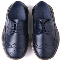 Mio Marino muške Casual oksfordske cipele sa okruglim vrhom Claviko