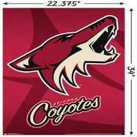 Arizona Coyotes - Logo zidni poster, 22.375 34