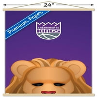 Sacramento Kings-S. Preston Mascot Slamson Wall Poster, 14.725 22.375