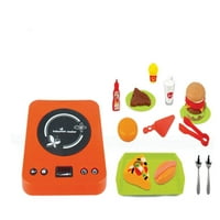 Bo kuhinjski Set od nerđajućeg čelika i hrana za igru kuhinjske igračke Set za kuvanje za malu decu predškolce deca devojčice dečaci uzrast + godine od VALESSATI