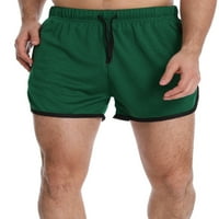 Muškarci Ljetne kratke hlače High struk dno Elastične kratke hlače na plaži Havajski mini pantalone za odmor uz plažu na plažu zelena 2xl