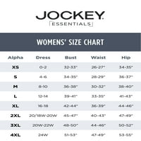 Jockey® Essentials ženske Seamfree® kratke gaćice za mršavljenje, odjeća za hlađenje, donji veš za zaglađivanje