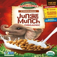 EnviroKidz Jungle Munch Organske Žitarice Bez Glutena, Cimet, Oz