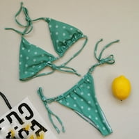 Extheyashe bikini setovi kupaći kostimi za žene kupaće kostime zavoj čvrsto dvodijelno plivanje odjeći
