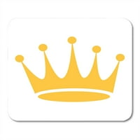 Yellow Authority Royalty Crown Kolekcija Amblem Emperor Zlatna Podloga Za Miša Podloga Za Miša
