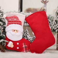 Travelwant Božić čarapa veliki Božić čarape personalizirane čarapa poklon torba za djecu odrasle tematske
