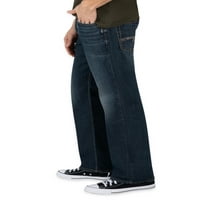 Silver Jeans Co. Muške Gordie široke traperice s ravnim nogama, veličine struka 28-44
