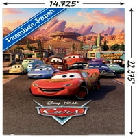Disney Pixar automobili - jedan zidni poster, 14.725 22.375