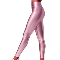 njshnmn Yoga helanke za žene trening za jogu pantalone visokog struka za kontrolu stomaka, Pink, s