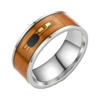 Loopsun Rings NFC mobilni telefon Smart Ring prsten od nehrđajućeg čelika Bežična radio frekvencija komunikacija