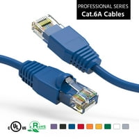 2FT CAT6A UTP Ethernet mrežom za podizanje kabla plave boje, pakovanje