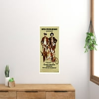 Butch Cassidy i Sundance Kid Movie Poster Print Art Poster Square Odrasli Najbolji posteri