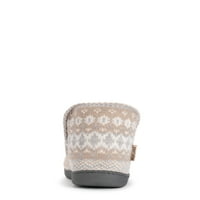 Muk Luks ženska papuča za čizme s kratkim pletenim šišanjem