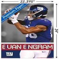 New York Giants - Evan Engram zidni poster, 22.375 34