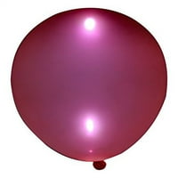 10 kasni Ruby crveni LED svijetli baloni, 5CT