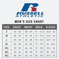 Russell Atletic Muški pamučni performanse mišićnog cisterna, veličina S-3XL