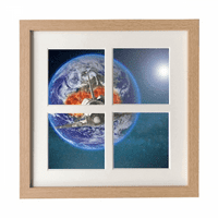 Zemlja svemirska letjelica Šarene planete Frame Wall Stonje zaslon zaslon