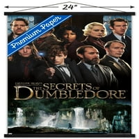 Fantastične zvijeri: Tajne Dumbledore - Grupni zidni poster s magnetnim okvirom, 22.375 34