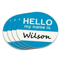 Wilson Pozdrav, moje ime je coaster set