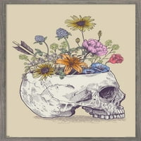 Rachel Caldwell - Cvetni lubanji zidni poster, 14.725 22.375